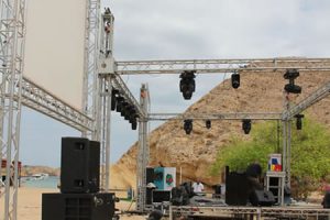 Hire staging & truss from Bright Lights in Muscat, Oman